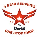 5 Star Services by Derks logo